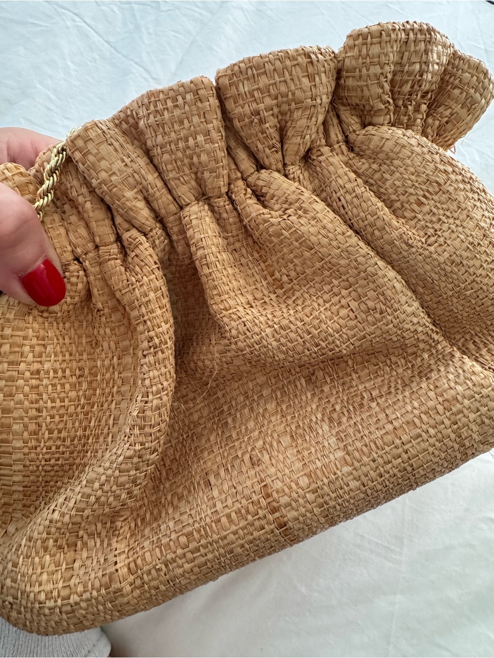 Loeffler Randall Willa Woven Bag in Natural - Picture 8 of 11